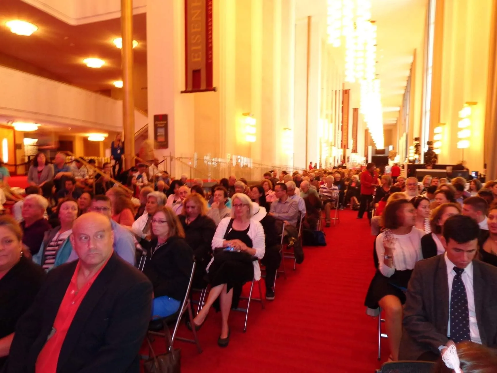 Público en el Kennedy Center